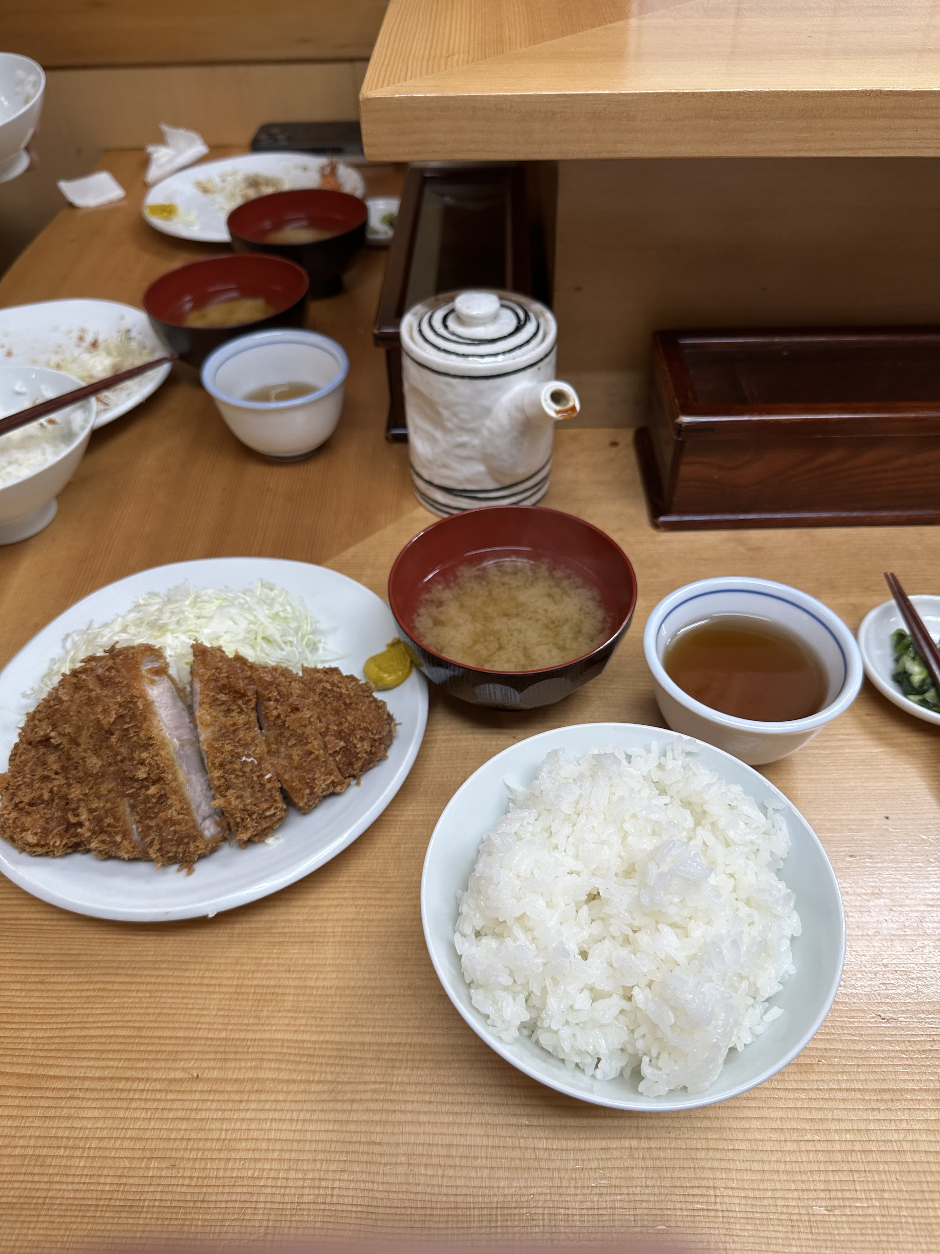 炸豬排飯套餐